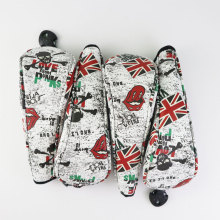 Golf Club Headcovers skull Golf hybrid wood cover PU Leather Golf Utility cover club head Protector