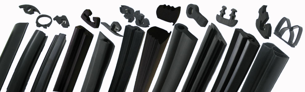 Extrusion Molded Adhesive D Profile Rubber