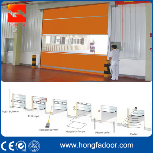 Sicherheitslichtvorhang Access Control High Speed ​​Door