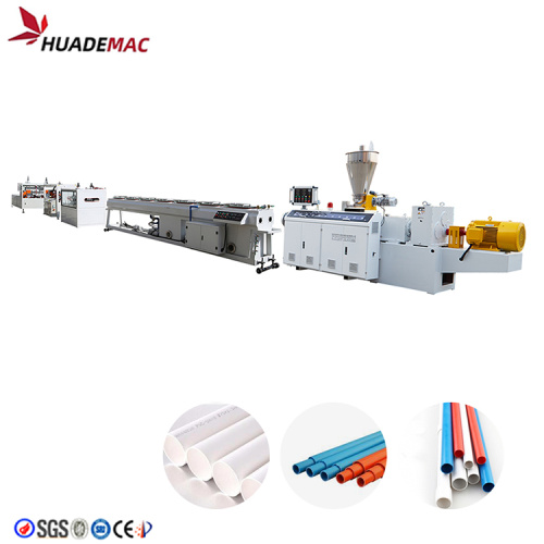 Machine de ligne de production de tuyaux en plastique PVC