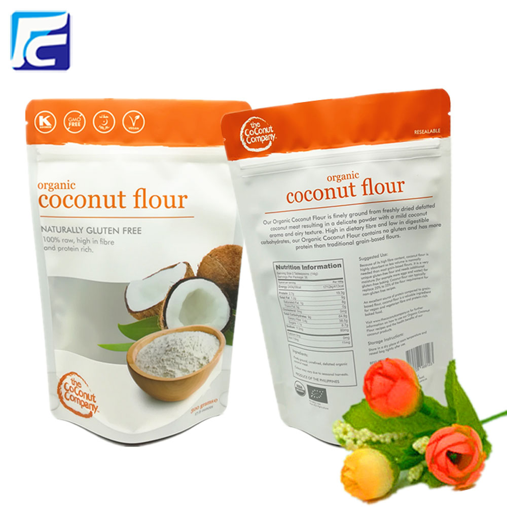 Whey protein powder Coconut flour packaging bag