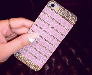New arrival Luxurious Diamond Phone Case For Iphone 5S