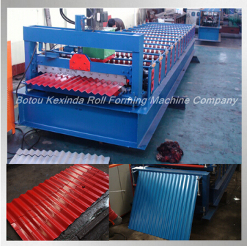 corrugated galvanized sheet making machine
