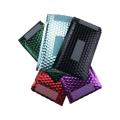 Light multi colors metallic bubble mailers