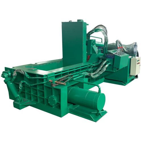 Horisontell Turn-Over Scrot Metal Steel Shavings Baler Press