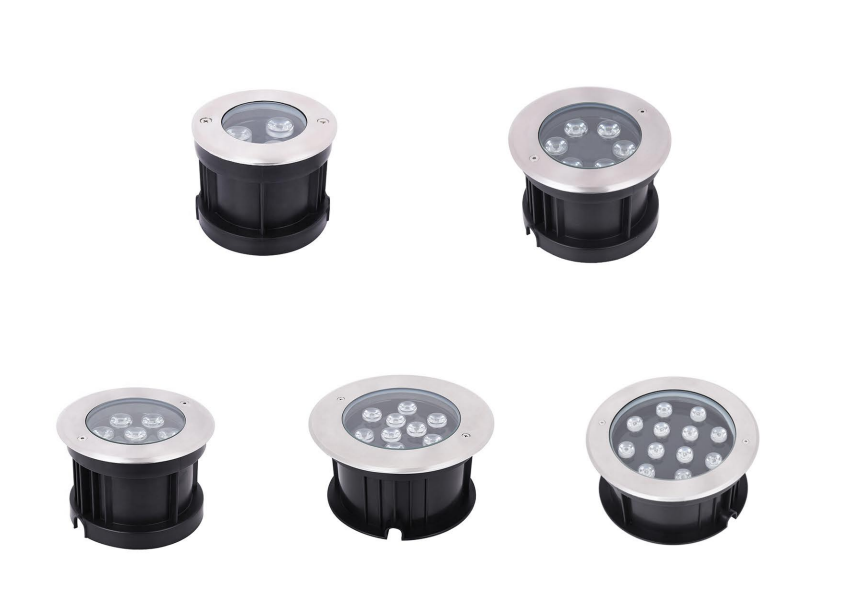 Low-power LED outdoor buried lights