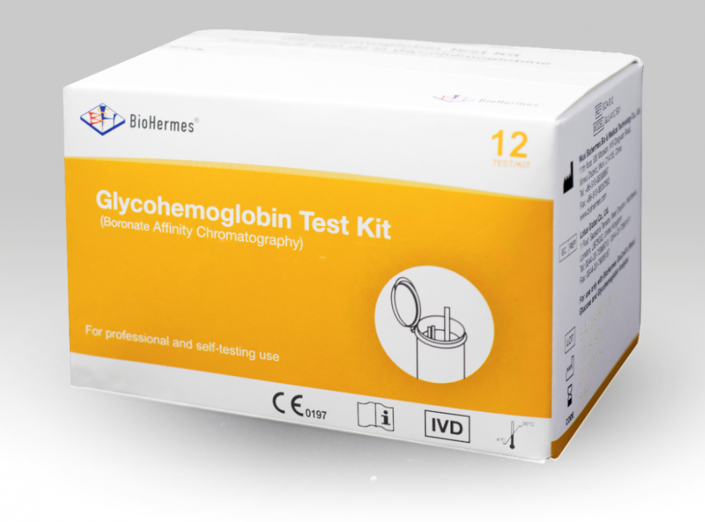 Kliniek Laboratorium Geglyceerde hemoglobine-teststrip