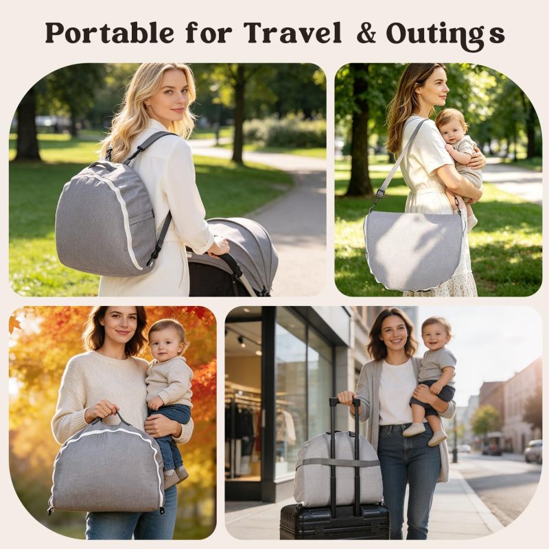 Portable Foldable Baby Lounger for Newborns