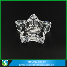 Glass Star Shape Gift Wholesale Crystal Candle Holder