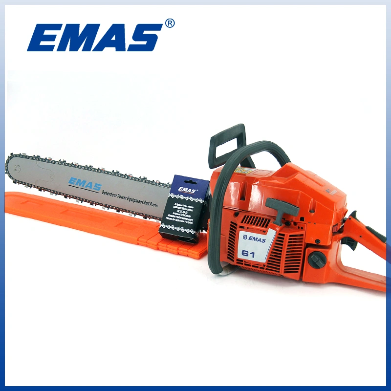 Emas Hot Sale Gasoline Chainsaw 61.5cc (EH61)