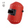 Industrial safety red steel paper welding helmet