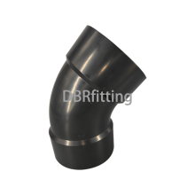 ABS DWV 6 Inch 45 Degree ELBOW