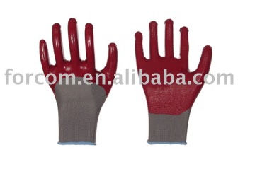 nitrile coated working glove