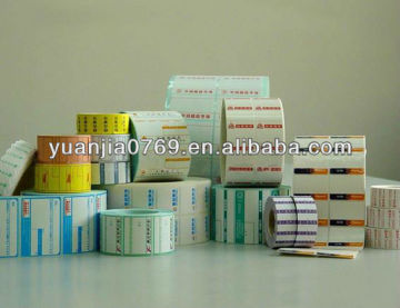 High quality adhesive sticker commodity label