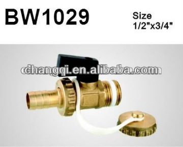 Hose Tail Brass Ball Valve