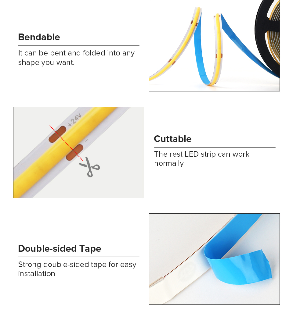 Priced To Sell BAR Charging Led Bulb Waterproof Connector Cob Strip Light With Best Price