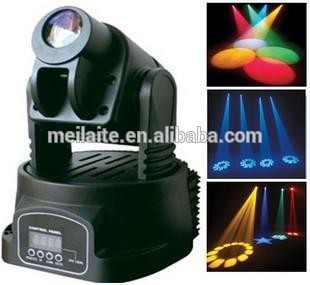 mini spot led rgb dmx moving head light