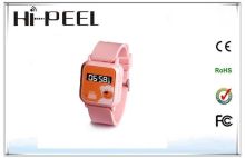 Pink Single Core 3g Wrist Watch Mobile Phone With Sos Button For Kids