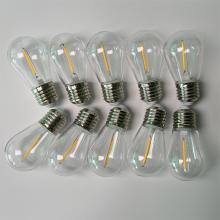 S14 LED Filament Bulbs: Replaceable Light Bulbs for Outdoor String Lights