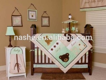 baby crib bedding set---baby cot bedding set--baby quilt set