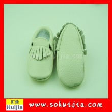 Online Korean Fashion Cheap And Lovely tassels leather export surplus shoes with baby girl