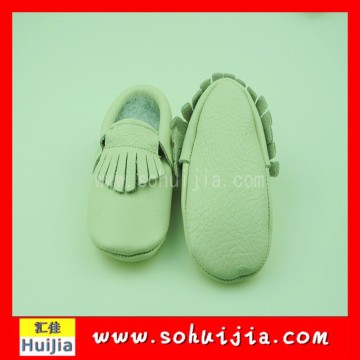 Online Korean Fashion Cheap And Lovely tassels leather export surplus shoes with baby girl