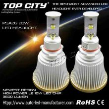 Hot Sale Auto Parts 3600lm PSX26W Led Headlight, Car Accessories Auto led headlight