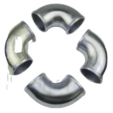 2 Inch/50mm Outer Diameter 150mm Length Aluminum 90 Degree Casting Joiner Turbo Intercooler Pipe Elbow