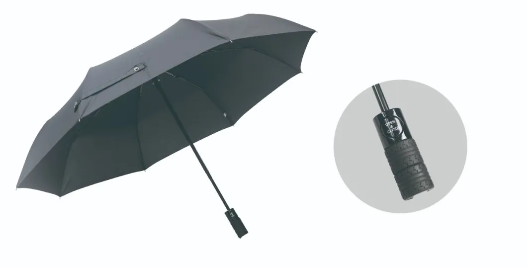 High Quality 3 Fold Automatic Umbrella with New Inventions Handle