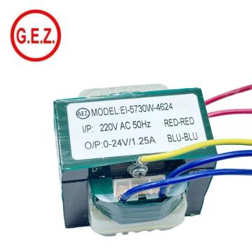 Customized 0-24V dc 1.25A 220v Low Frequency Transformer