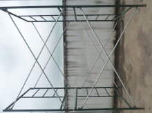 Paited Scaffolding Masonary Frame
