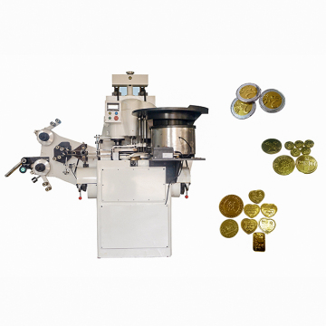 Full Automatic Chocolate Packing Machine for Golden Coin Chocolate