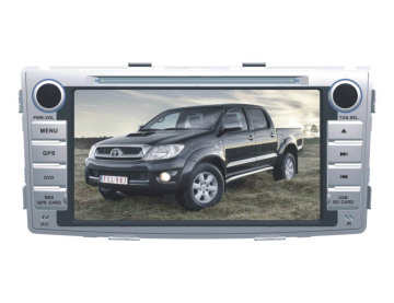 6.95" Fixed Double Din DVD for TOYOTA HILUX 2012