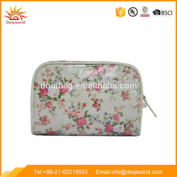 Flower Beautiful PVC Cosmetic Bag for promotion or selling