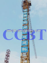 China hydraulic qtz series tower crane