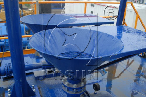 Oilfield jet mud mixer in mud system