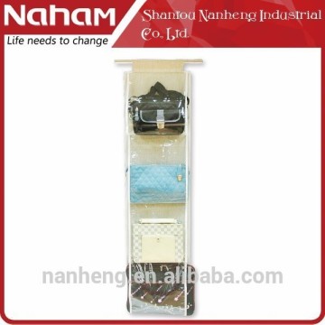 NAHAM sundries organizer Wall Plastic Fabric Pocket Hanging Organizer