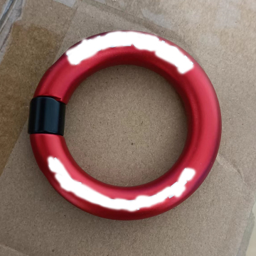 23KN Aluminum 7075 Multi-Directional Rigging Open Gated Climbing Ring