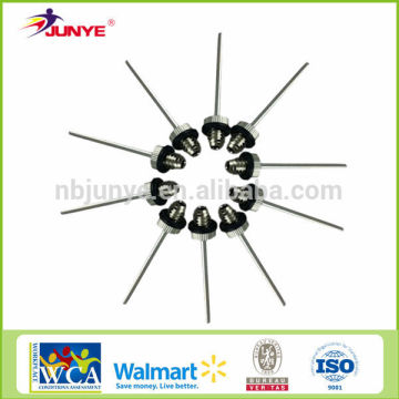 Ningbo Junye for promotion football micro inflating needle valve machine