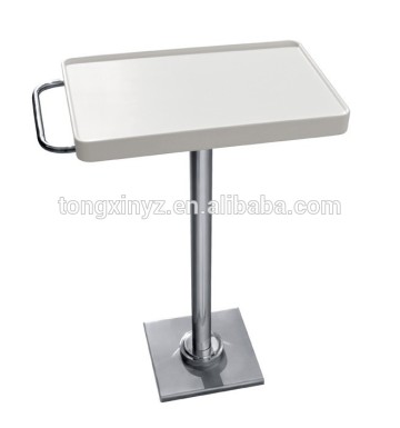 New Design Acrylic Freestanding Shelf With Towel Bar