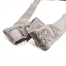 Custom Jacquard Woven Logo Underwear Elastic Tape Webbing