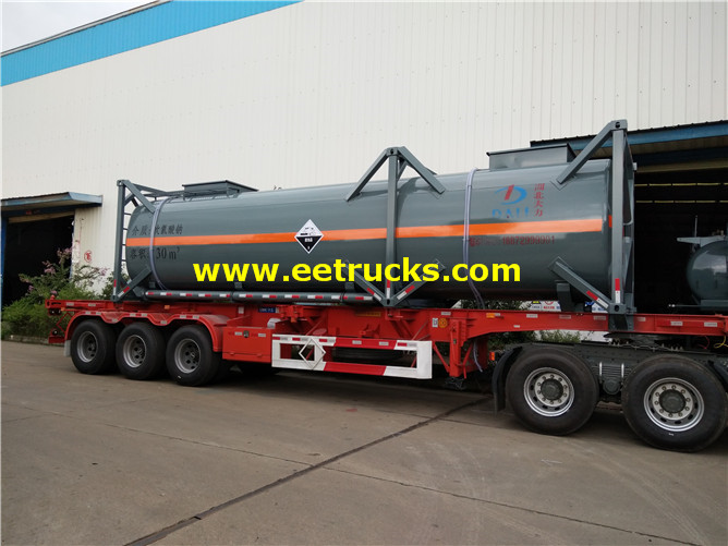 Sodium Hypochlorite Tanker Containers