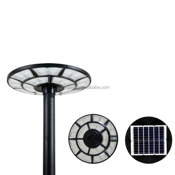 Circular UFO Solar LED Outdoor Patio Garden Lighting with Light Sensor