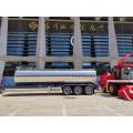 truk tangki bahan bakar oli semi trailer untuk dijual