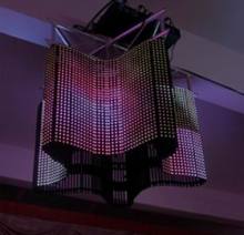 LED mobile LED lights curtain displays