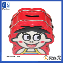 Cartoon Printing Saving Tin Box