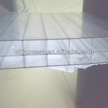 clear multilayer pc sheets lexan polycarbonate hollow sheet