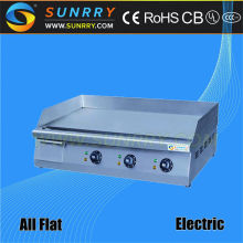 Stainless steel induction griddle table top electric griddle for restaurant (SY-GR270E SUNRRY)