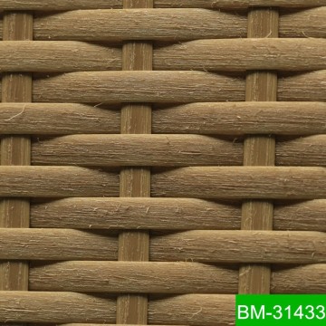 Brown Elegant Home Decoration Hand Woven Furniture Material