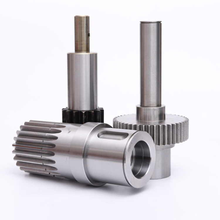 High precision manufacturers custom brass stainless steel wheel gear shaft